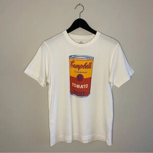 ☀️ ANDY WARHOL CAMPBELL'S TOMATO SOUP TEE | XS  #FML13006